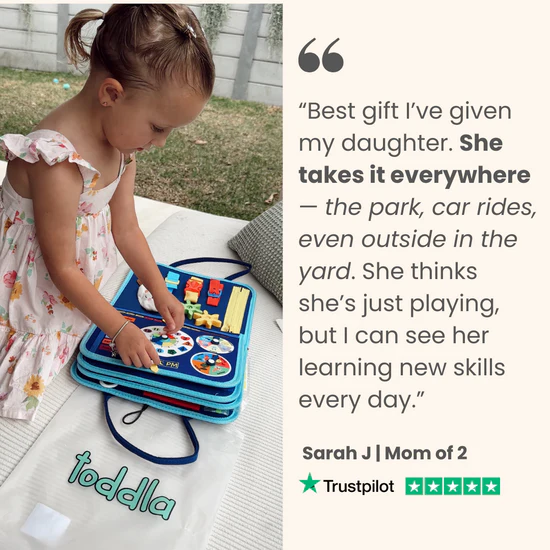 mamaDealz™ Montessori Busy Board