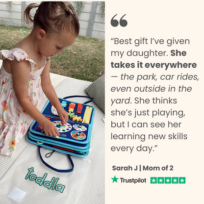 mamaDealz™ Montessori Busy Board